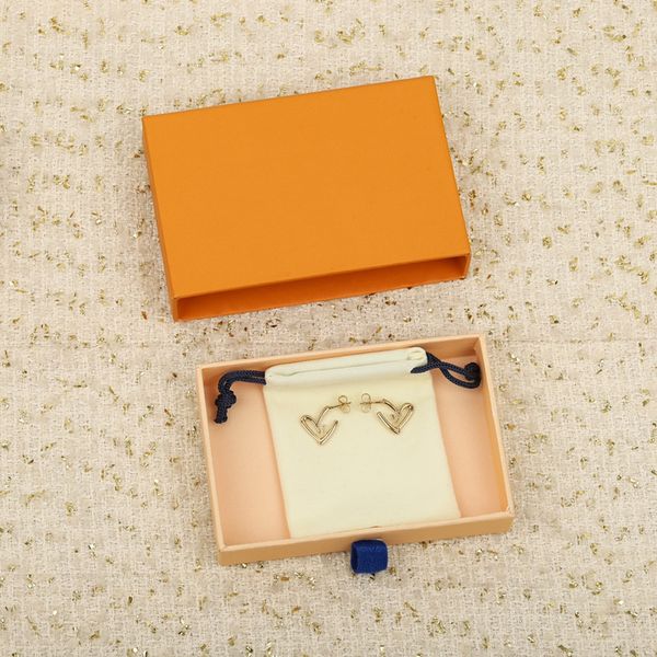 with box designers steel heart shape luxury stud l earrings with stamp for women fashion genuine studs jewelry gold love earring, Golden;silver
with box designers steel heart shape luxury stud l earrings with stamp for women fashion genuine studs jewelry gold love earring, Golden;silver