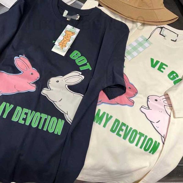 women's sweaters designer 23ss early spring new cute rabbit letter print pullover round neck t-shirt for men and women 3vvy, White;black
women's sweaters designer 23ss early spring new cute rabbit letter print pullover round neck t-shirt for men and women 3vvy, White;black