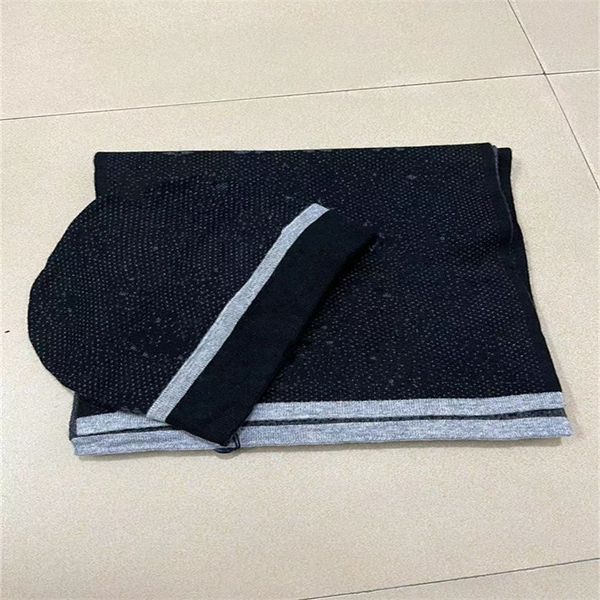 men women designers hat scarf warm european high-end hats & scarves sets brand fashion accessories size 180x32cm, Blue;gray
men women designers hat scarf warm european high-end hats & scarves sets brand fashion accessories size 180x32cm, Blue;gray