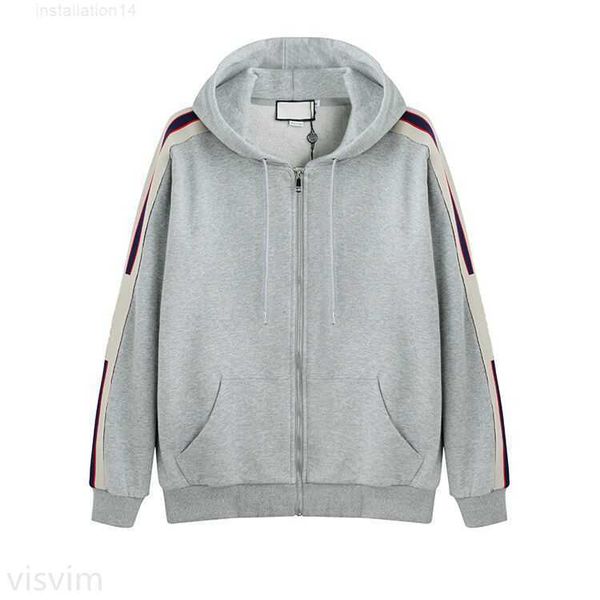 20ss gray men hooded zip up sweatshirt with stripe men's hoodies women sweatshirts man clothing vs666, Black
20ss gray men hooded zip up sweatshirt with stripe men's hoodies women sweatshirts man clothing vs666, Black