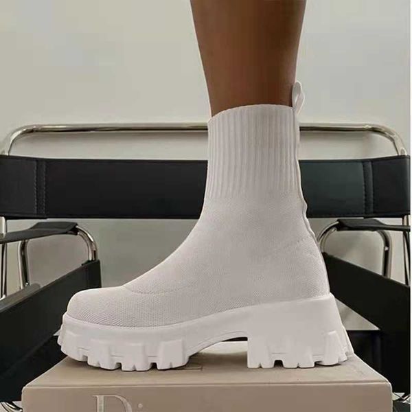 boots new autumn winter women slip on knitted socks shoes woman platform with heels botas de mujer female botines 221215, Black
boots new autumn winter women slip on knitted socks shoes woman platform with heels botas de mujer female botines 221215, Black