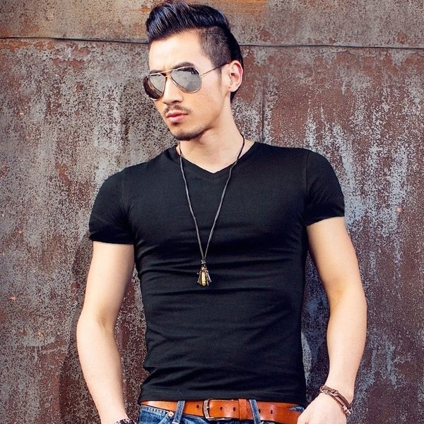 men's tshirts 2878rshortsleeved tshirt men's round neck summer trend tshirt halfsleeved 230109, White;black
men's tshirts 2878rshortsleeved tshirt men's round neck summer trend tshirt halfsleeved 230109, White;black