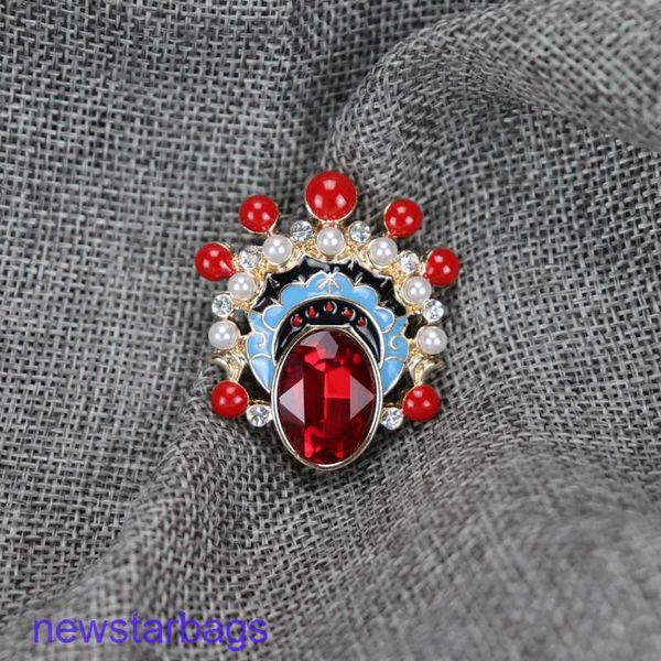 manufacturer gift wholesale chinese wind knife madan opera facial makeup enamel inlaid diamond pearl brooch corsage, Gray
manufacturer gift wholesale chinese wind knife madan opera facial makeup enamel inlaid diamond pearl brooch corsage, Gray
