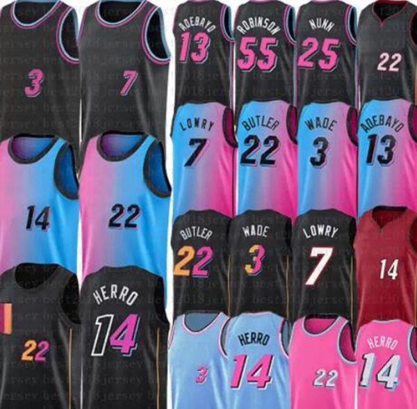 mens miamis vice city earned edition dwyane dwayne 3 wade jersey heats tyler 14 herro jimmy 22 butler kendrick stitched basketball jerseys, Black;red
mens miamis vice city earned edition dwyane dwayne 3 wade jersey heats tyler 14 herro jimmy 22 butler kendrick stitched basketball jerseys, Black;red
