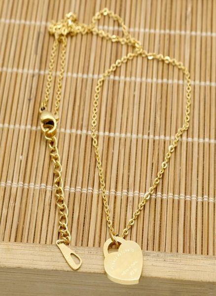 designer necklace new brand heart love necklaces titanium 18k gold plate stainless steel accessories for women jewelry gift gi6267896, Silver
designer necklace new brand heart love necklaces titanium 18k gold plate stainless steel accessories for women jewelry gift gi6267896, Silver