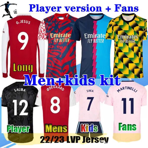 22 23 saka white player mens soccer jerseys pepe tierney gabriel odegaard smith rowe martinelli marquinhos g. jesus home away 3rd football, Black;yellow
22 23 saka white player mens soccer jerseys pepe tierney gabriel odegaard smith rowe martinelli marquinhos g. jesus home away 3rd football, Black;yellow