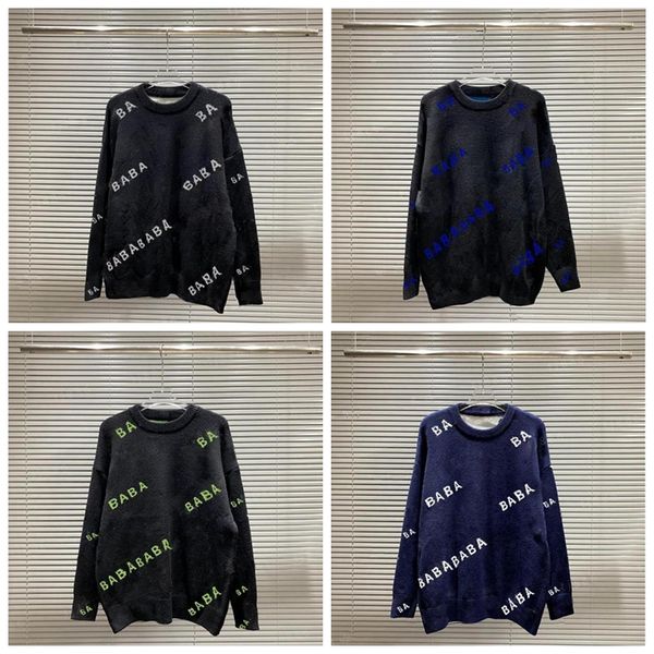 2023 designer sweater man for woman knit crow neck womens fashion letter black long sleeve clothes pullover oversized blue 20ss, White;black
2023 designer sweater man for woman knit crow neck womens fashion letter black long sleeve clothes pullover oversized blue 20ss, White;black