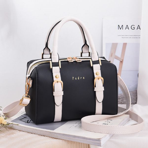 evening bags female bag female korean fashion atmosphere boston pillow leather shoulder messenger hand 230109
evening bags female bag female korean fashion atmosphere boston pillow leather shoulder messenger hand 230109