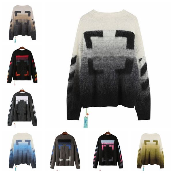 2023 designers sweater mens womens arrow color gradient cardigan senior classic multicolor round neck autumn winter keep warm comfortable h, White;black
2023 designers sweater mens womens arrow color gradient cardigan senior classic multicolor round neck autumn winter keep warm comfortable h, White;black