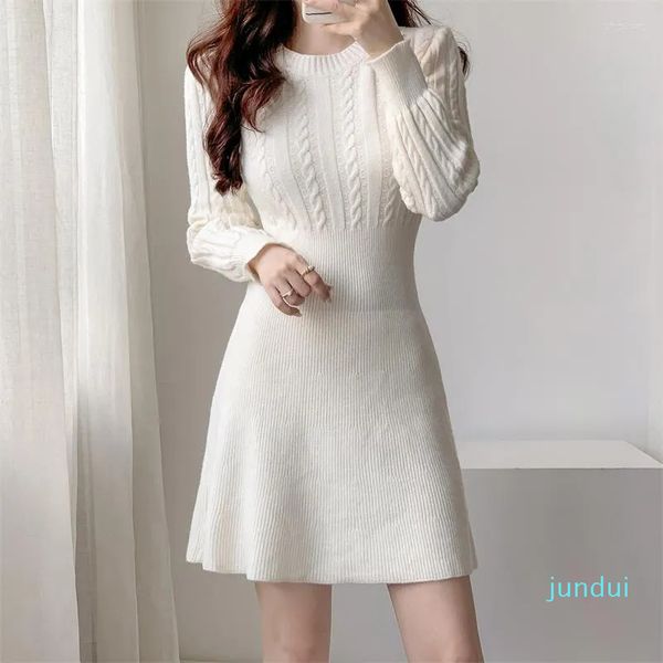 casual dresses elegant knitted sweater dress women winter vintage evening mini lady long, Black;gray
casual dresses elegant knitted sweater dress women winter vintage evening mini lady long, Black;gray