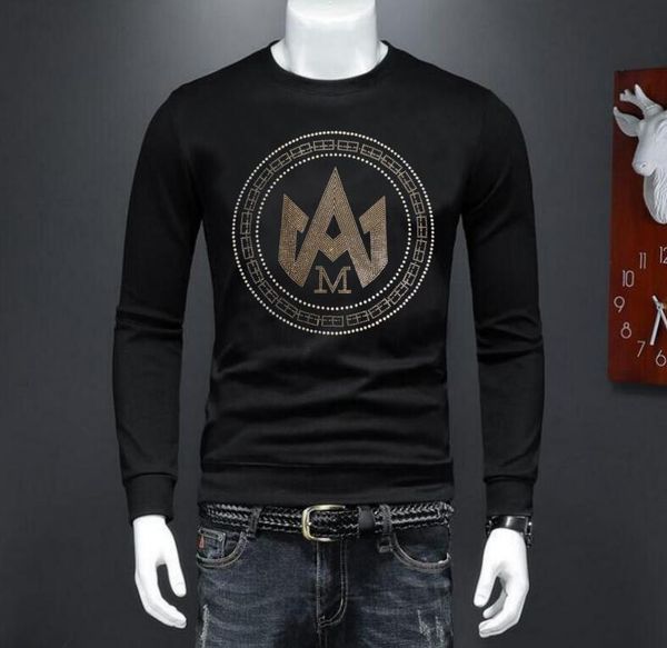 new designer borunke pullover sweatshirt rhinestone t-shrit men summer clothing, Black
new designer borunke pullover sweatshirt rhinestone t-shrit men summer clothing, Black