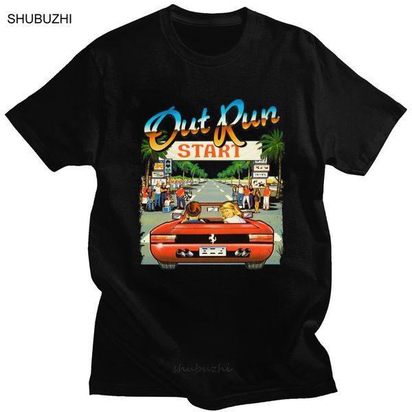 men's tshirts japanese arcade racing video game out run t shirt men short sleeve vintage 80s console gaming tshirt outrun cotton tee 23, White;black
men's tshirts japanese arcade racing video game out run t shirt men short sleeve vintage 80s console gaming tshirt outrun cotton tee 23, White;black