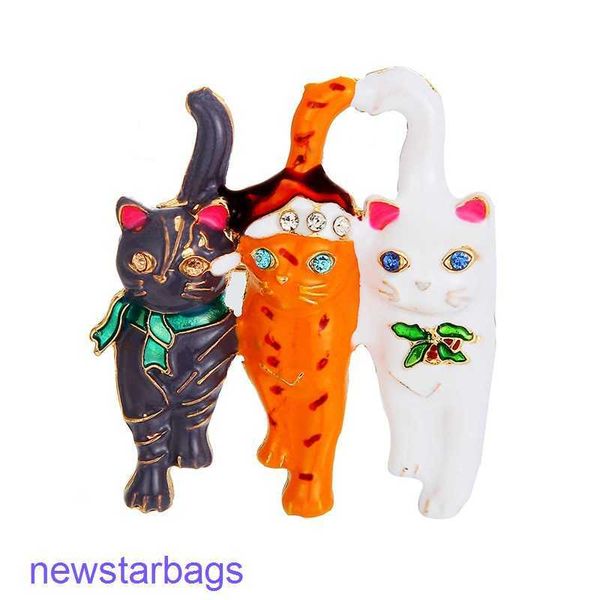 manufacturer gift wholesale new style corsage dress decoration three cats enamel drop oil brooch seal glaze accessories scarf button, Gray
manufacturer gift wholesale new style corsage dress decoration three cats enamel drop oil brooch seal glaze accessories scarf button, Gray