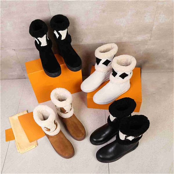 women designer snowdrop flat ankle boots wool lining rubber outsole casual suede street style plain leather martin winter booties sneakers s, Black
women designer snowdrop flat ankle boots wool lining rubber outsole casual suede street style plain leather martin winter booties sneakers s, Black