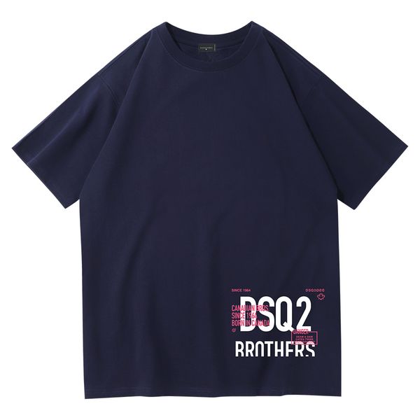 cotton cloth dsq2 men's t-shirt short sleeve daily loose cotton print couple bottom design, White;black
cotton cloth dsq2 men's t-shirt short sleeve daily loose cotton print couple bottom design, White;black