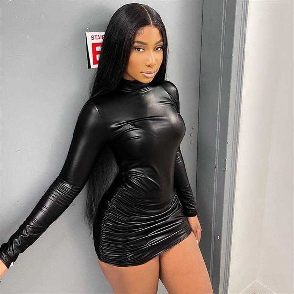 style casual dresses womens clothing winter fashion solid color imitation, Black;gray
style casual dresses womens clothing winter fashion solid color imitation, Black;gray