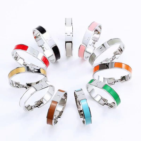 luxury designer women's gold cuff bracelet color enamel jewelry 18k jewelry 316l stainless steel factory wholesale and retail, Black
luxury designer women's gold cuff bracelet color enamel jewelry 18k jewelry 316l stainless steel factory wholesale and retail, Black