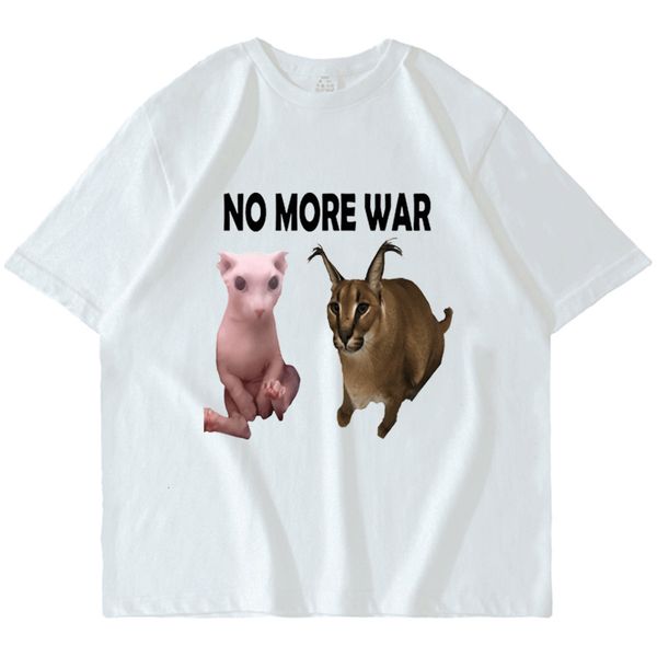 men's tshirts big floppa and bingus t shirt no more war essential print tshirt cartoon fashion classic short sleeve tees streetwear cut, White;black
men's tshirts big floppa and bingus t shirt no more war essential print tshirt cartoon fashion classic short sleeve tees streetwear cut, White;black