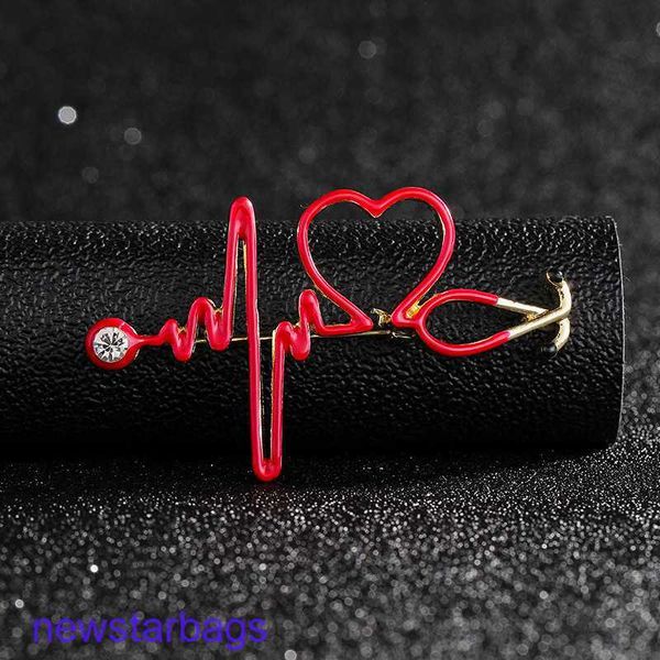 manufacturer gift wholesale jewelry creative electrocardiographic alloy brooch cartoon series pin stethoscope personalized, Gray
manufacturer gift wholesale jewelry creative electrocardiographic alloy brooch cartoon series pin stethoscope personalized, Gray