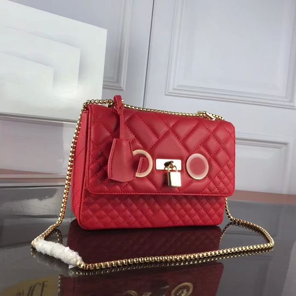 the beautifully stitched leather shoulder bag for women cross-body bag features a double-lock metal chain strap with medallions and keys for
the beautifully stitched leather shoulder bag for women cross-body bag features a double-lock metal chain strap with medallions and keys for