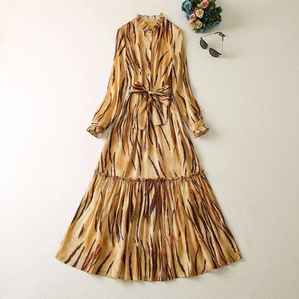 milan runway dress 2023 spring summer stand collar long sleeve print fashion designer dresses brand same style dress 0110-15, Black;pink
milan runway dress 2023 spring summer stand collar long sleeve print fashion designer dresses brand same style dress 0110-15, Black;pink