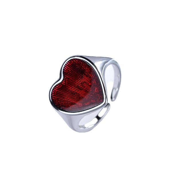 fashion 925 silver red heart love ring luxury men and women stainless steel rings g letters designer jewelry adjustable style couple valenti
fashion 925 silver red heart love ring luxury men and women stainless steel rings g letters designer jewelry adjustable style couple valenti