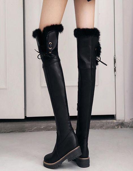 boots high snow woman shoes waterproof pu leather over the knee female fashion fur warm plush winter long boot ladies gray 2211155532371, Black
boots high snow woman shoes waterproof pu leather over the knee female fashion fur warm plush winter long boot ladies gray 2211155532371, Black