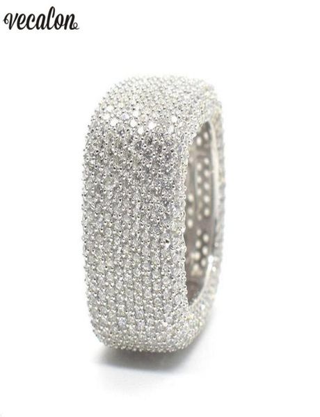 vecalon luxury promise ring 925 sterling silver micro pave 450pcs diamond cz engagement wedding band rings for women men jewelry9677087, Slivery;golden
vecalon luxury promise ring 925 sterling silver micro pave 450pcs diamond cz engagement wedding band rings for women men jewelry9677087, Slivery;golden