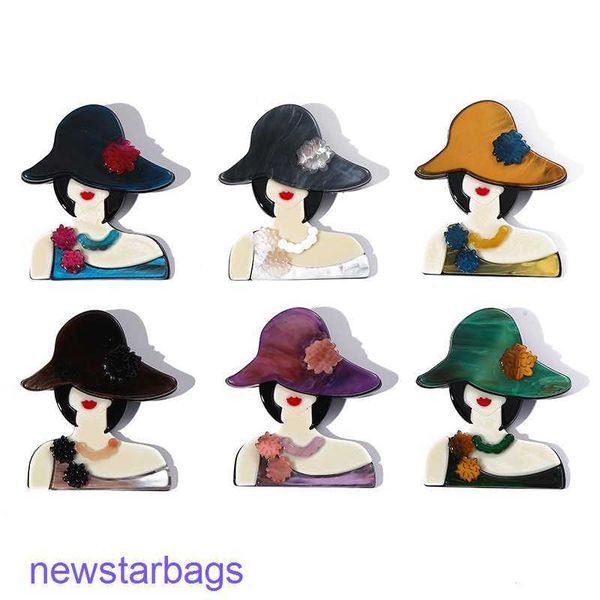 manufacturer gift wholesale wind hat girl brooch high-quality fashion acrylic figure pin badge clothing accessories, Gray
manufacturer gift wholesale wind hat girl brooch high-quality fashion acrylic figure pin badge clothing accessories, Gray