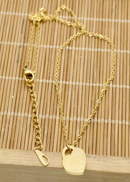 designer necklace new brand heart love necklaces titanium 18k gold plate stainless steel accessories for women jewelry gift gi9412487, Silver
designer necklace new brand heart love necklaces titanium 18k gold plate stainless steel accessories for women jewelry gift gi9412487, Silver
