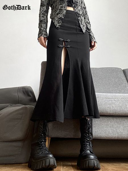 skirts goth dark elegant mall gothic trumpet women midi grunge high waist split club long skirt slim party streetwear 230110, Black
skirts goth dark elegant mall gothic trumpet women midi grunge high waist split club long skirt slim party streetwear 230110, Black