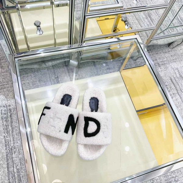 slippers high version fenjia's new wool women's fur one-piece lamb hair letter versatile flat slippers 0109, Black
slippers high version fenjia's new wool women's fur one-piece lamb hair letter versatile flat slippers 0109, Black
