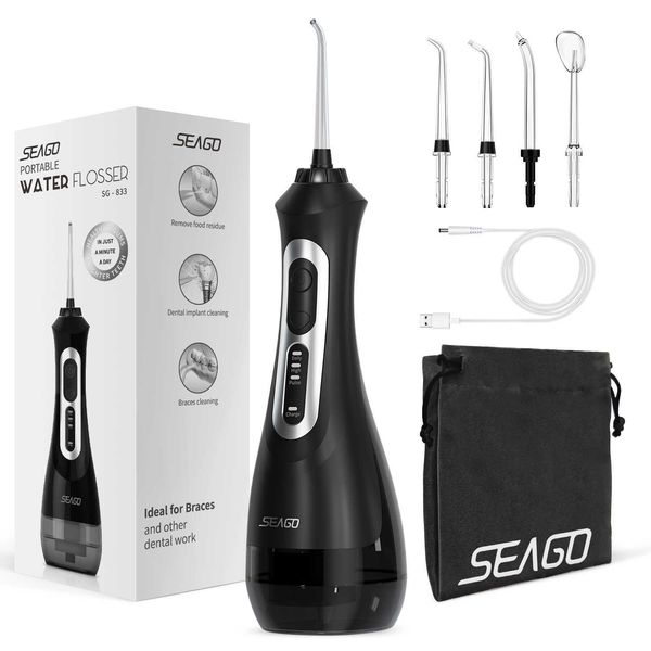 oral irrigators other hygiene seago rechargeable water flosser thread dental irrigator portable 3 modes 200ml tank jet proof ipx7 home 22121
oral irrigators other hygiene seago rechargeable water flosser thread dental irrigator portable 3 modes 200ml tank jet proof ipx7 home 22121