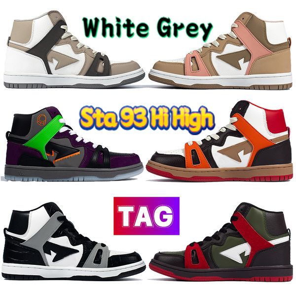 new designer nigo casual shoes mens womens sta 93 hi high white grey brown halloween black light grey red orange light sand khaki green men
new designer nigo casual shoes mens womens sta 93 hi high white grey brown halloween black light grey red orange light sand khaki green men