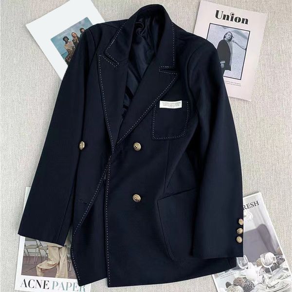 womens suits & blazers fashion women suit designer the spring navy contrast bright line blazer a38, White;black
womens suits & blazers fashion women suit designer the spring navy contrast bright line blazer a38, White;black