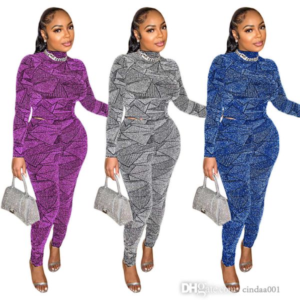 women spring pants suit designer new simple fashion solid half high collar pullover silver silk pants joger set, White
women spring pants suit designer new simple fashion solid half high collar pullover silver silk pants joger set, White