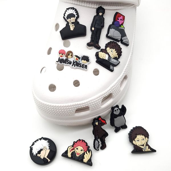 anime charms wholesale childhood memories jujutsu kaisen funny gift cartoon charms shoe accessories pvc decoration buckle soft rubber clog c, Blue
anime charms wholesale childhood memories jujutsu kaisen funny gift cartoon charms shoe accessories pvc decoration buckle soft rubber clog c, Blue