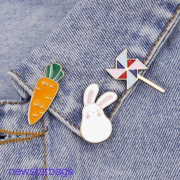 manufacturer gift wholesale new brooch japan and south korea creative cartoon cute little rabbit windmill carrot cowboy badge accessories, Gray
manufacturer gift wholesale new brooch japan and south korea creative cartoon cute little rabbit windmill carrot cowboy badge accessories, Gray