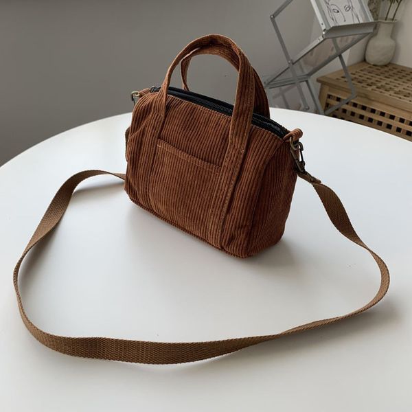 evening bags vintage women boston shoulder corduroy cross body mini handbags 4 colors drop 230109
evening bags vintage women boston shoulder corduroy cross body mini handbags 4 colors drop 230109