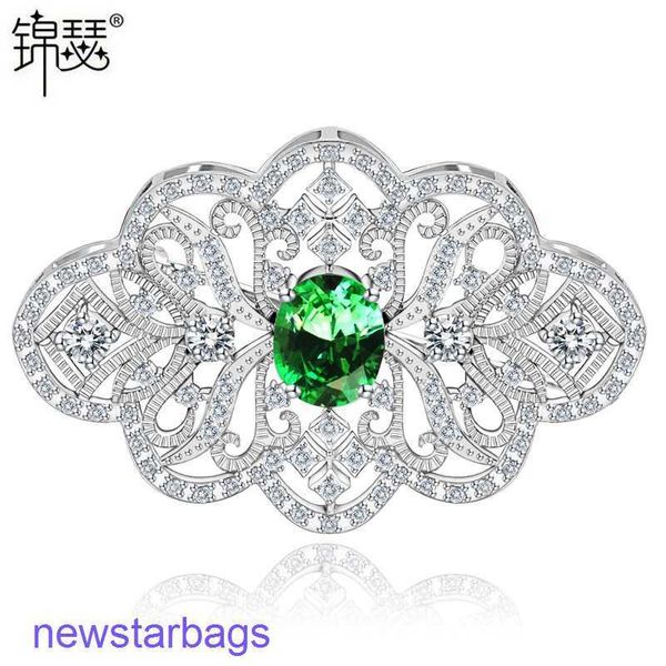 manufacturer gift wholesale brocade brooch court micro set zircon french women's hollow out brooch pin clothing accessories, Gray
manufacturer gift wholesale brocade brooch court micro set zircon french women's hollow out brooch pin clothing accessories, Gray