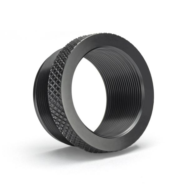 tactical accessories 1.375-24 space connector for aircraft aluminum adaptive solvent trap with 1/2x28 and 5/8x24 thread mounts
tactical accessories 1.375-24 space connector for aircraft aluminum adaptive solvent trap with 1/2x28 and 5/8x24 thread mounts