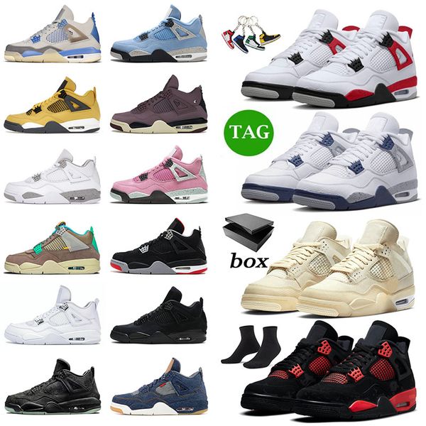 2023 jumpman 4 4s basketball shoes blue thunder pure money new black cat university blue midnight navy military black cool grey sneakers
2023 jumpman 4 4s basketball shoes blue thunder pure money new black cat university blue midnight navy military black cool grey sneakers