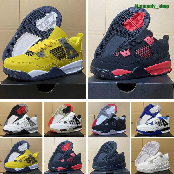 2023 kids women basketball shoes sneakers 4s military black cat red thunder sail university blue white oreo fire pure money midnight navy, Black;red
2023 kids women basketball shoes sneakers 4s military black cat red thunder sail university blue white oreo fire pure money midnight navy, Black;red