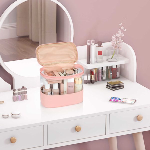 cosmetic bags cases transparent cosmetic bag large capacity visible portable storage waterproof daily matching 230110
cosmetic bags cases transparent cosmetic bag large capacity visible portable storage waterproof daily matching 230110