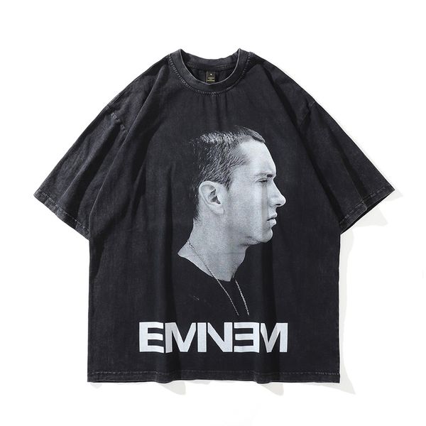 men's plus tees washed t shirt men printed vintage short sleeve summer hip hop streetwear cotton t-shirts, Black;brown
men's plus tees washed t shirt men printed vintage short sleeve summer hip hop streetwear cotton t-shirts, Black;brown