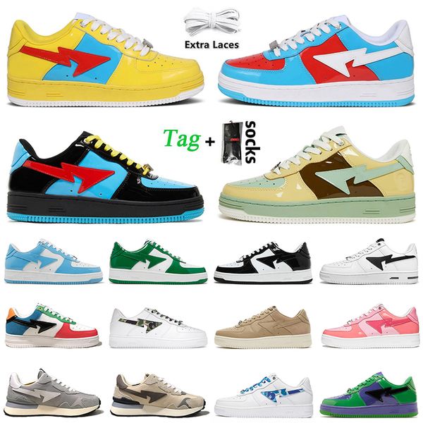 bapesta baped sta casual shoes jjjjound designer bapestas sk8 abc camo pink patent leather black white blue grey women mens jogging trainers
bapesta baped sta casual shoes jjjjound designer bapestas sk8 abc camo pink patent leather black white blue grey women mens jogging trainers