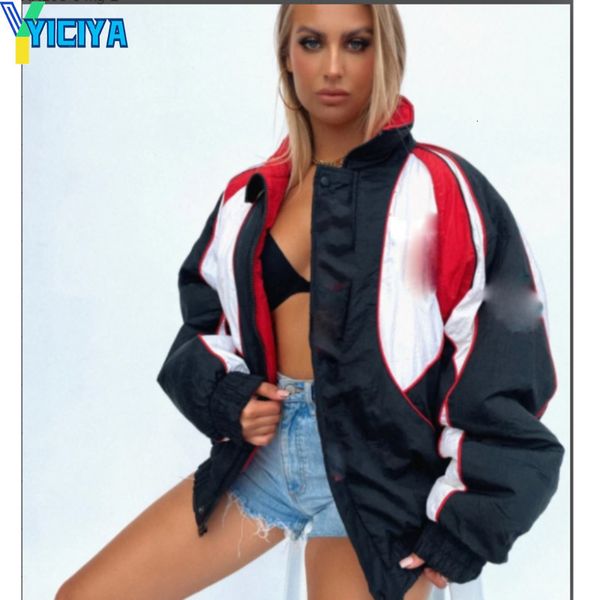 women's down parkas winter bomber jacket basketball coat baseball cloth met varsity jackets bombers femme college zipped coats jacket&#, Black
women's down parkas winter bomber jacket basketball coat baseball cloth met varsity jackets bombers femme college zipped coats jacket&#, Black