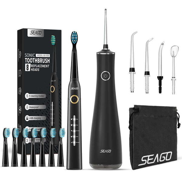 oral irrigators other hygiene seago water flosser teeth cleaner with 5 nozzles portable dental jet sonic electric toothbrush brush 8pc heads
oral irrigators other hygiene seago water flosser teeth cleaner with 5 nozzles portable dental jet sonic electric toothbrush brush 8pc heads