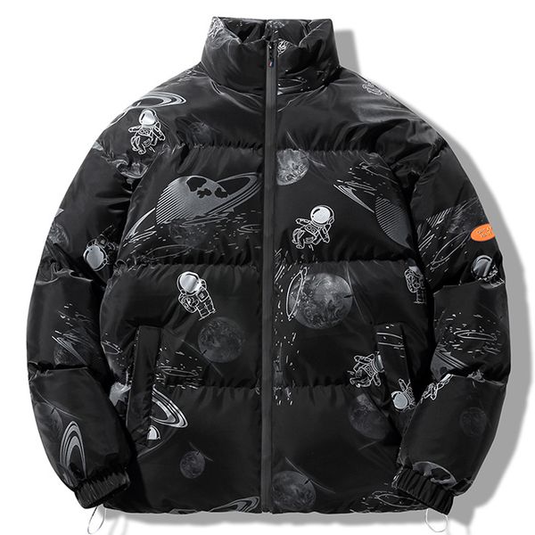 men's jackets winter coat men astronaut print loose warm puffer couple thickened stand collar windproof parkas large size m 4xl 230110, Black;brown
men's jackets winter coat men astronaut print loose warm puffer couple thickened stand collar windproof parkas large size m 4xl 230110, Black;brown