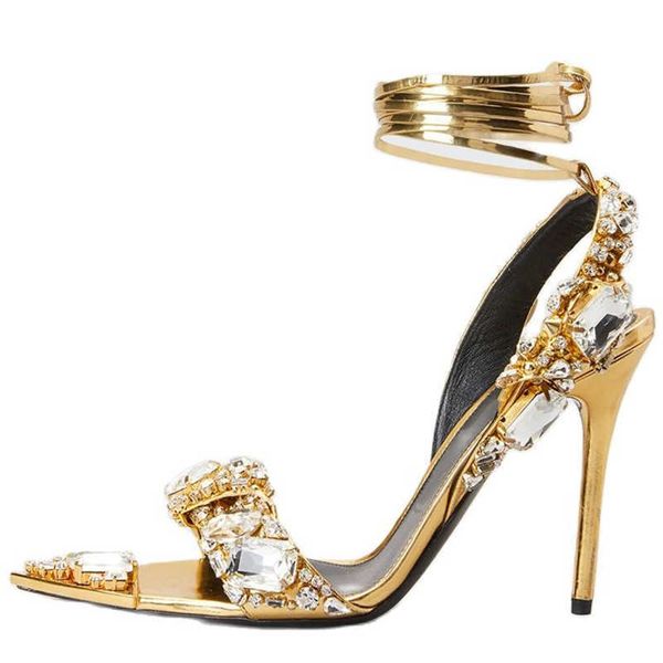 dress shoes sandals women's banquet sandals crystal decorated feet bare lace-up candy color wedding nightclub high heel pointed toe san, Black
dress shoes sandals women's banquet sandals crystal decorated feet bare lace-up candy color wedding nightclub high heel pointed toe san, Black